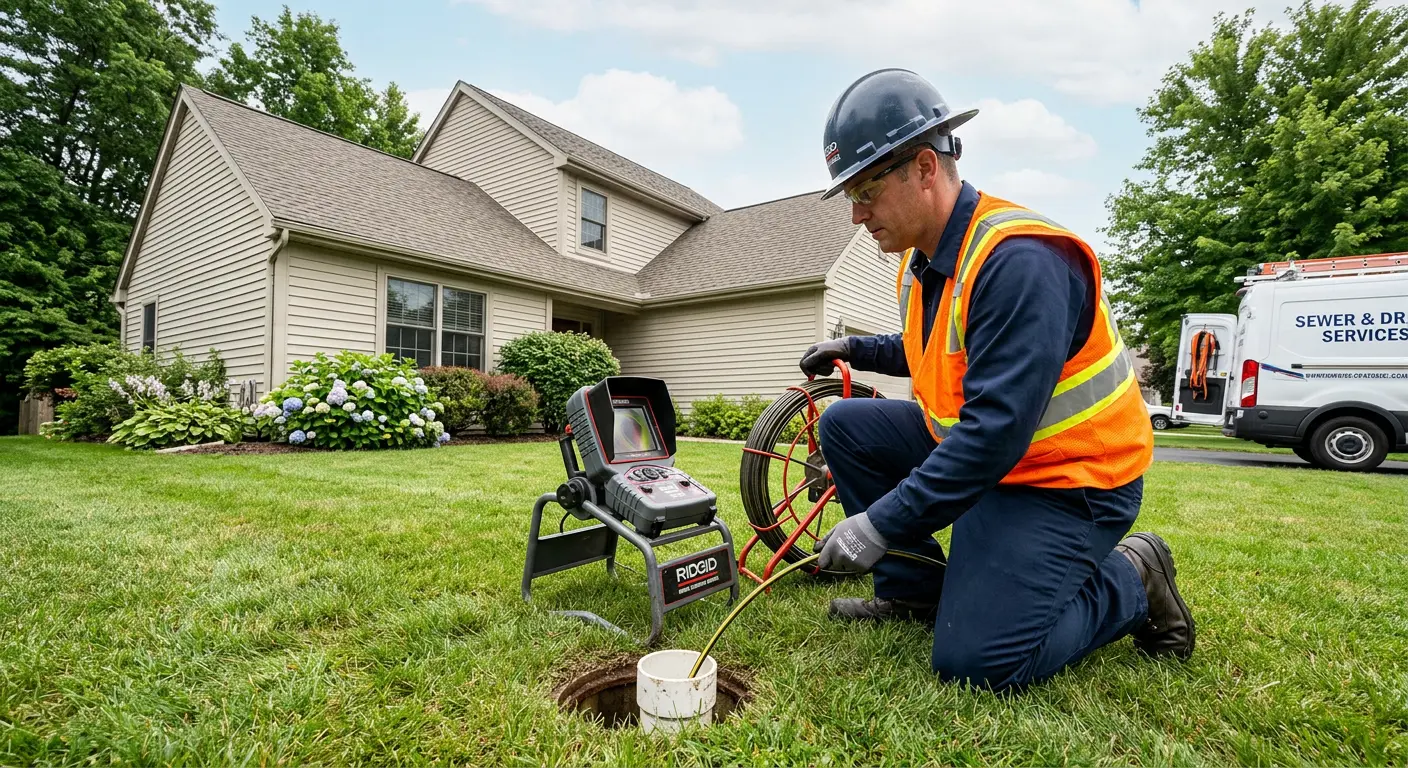 Sewer Line Repair in Jefferson, PA